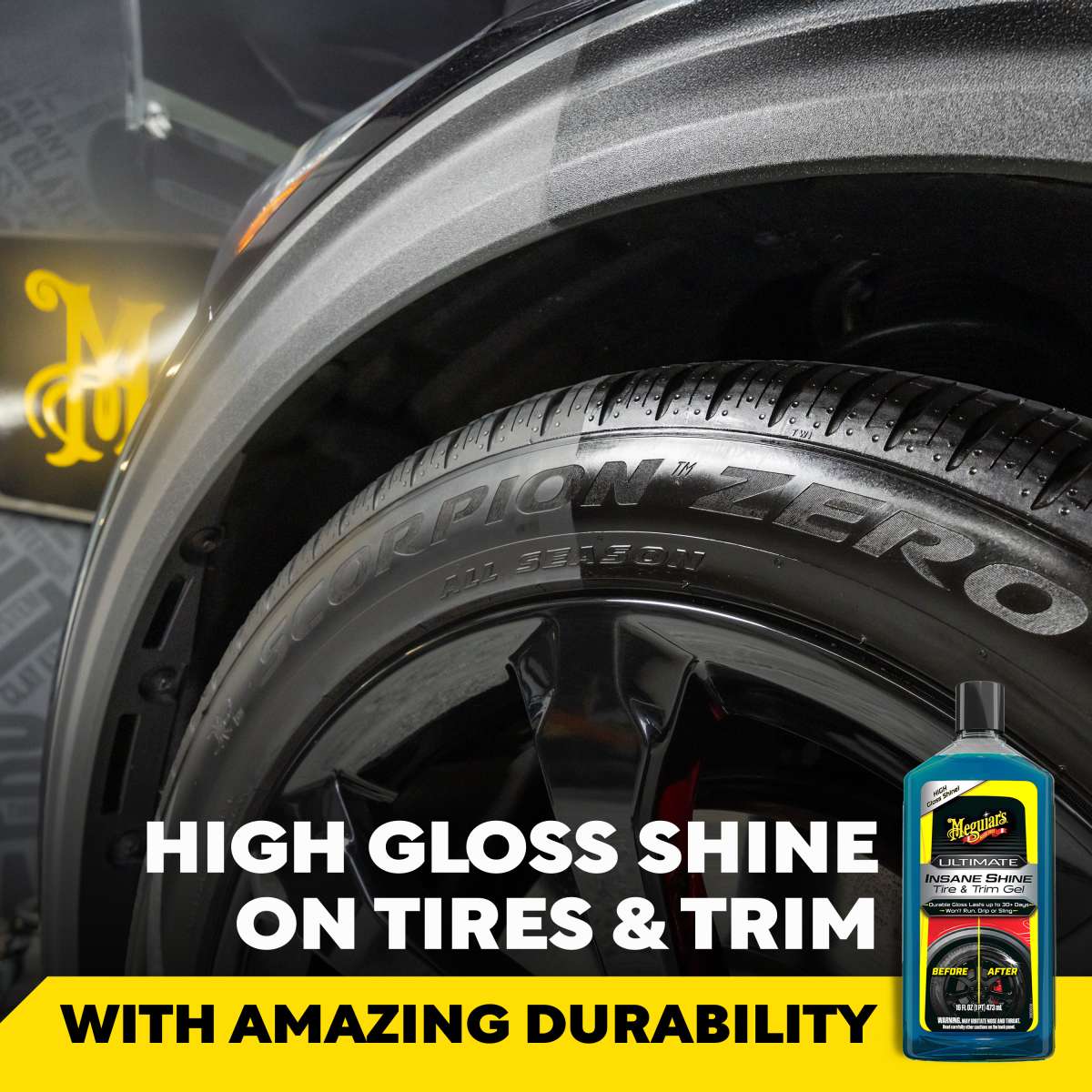  Meguiar's Ultimate Insane shine Tire & Trim Gel